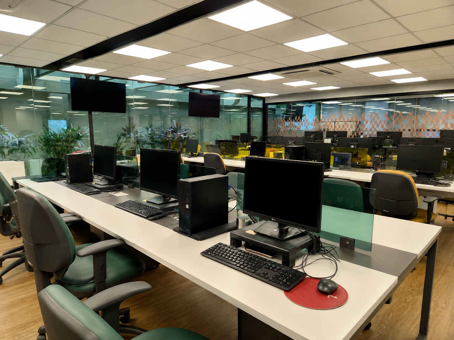 Sala de operação da Velox